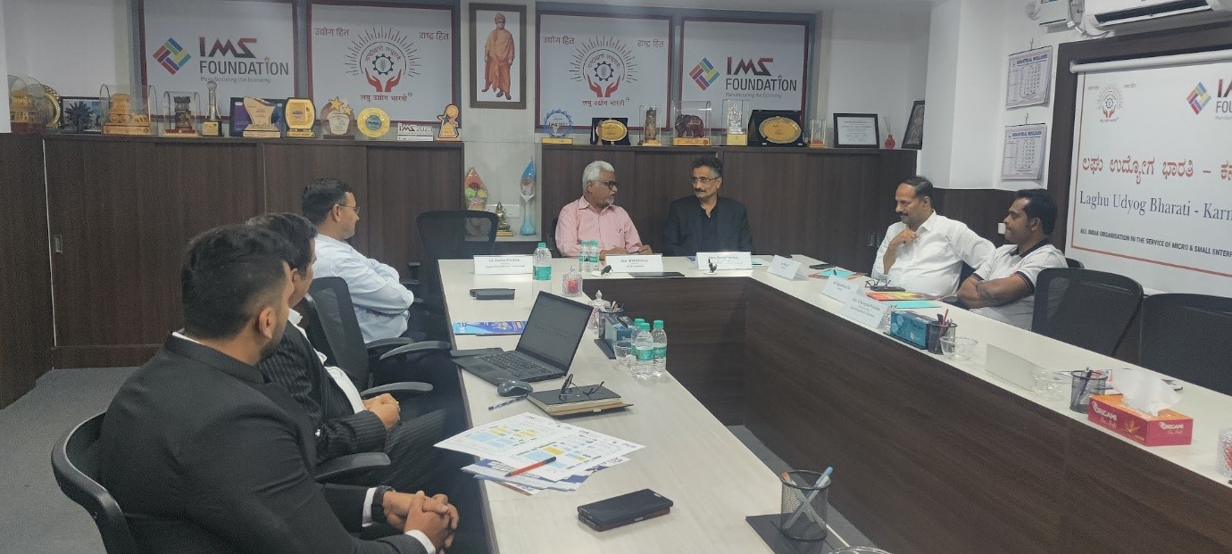 January 23, 2025: IMS Team Meeting with Shri. Chandrashekar, Sasmos